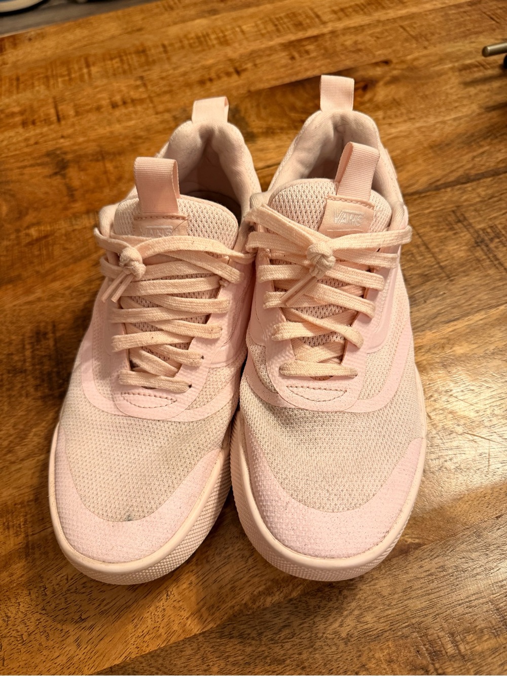 Vans Women's Light Pink Athletic Sneakers